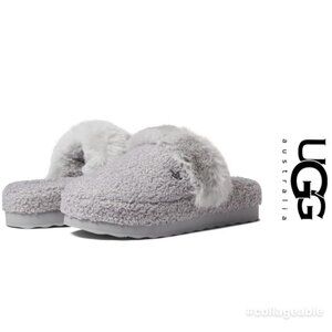 Koolaburra By Ugg | Gray Peachee Fuzzy House Slippers | Size 5